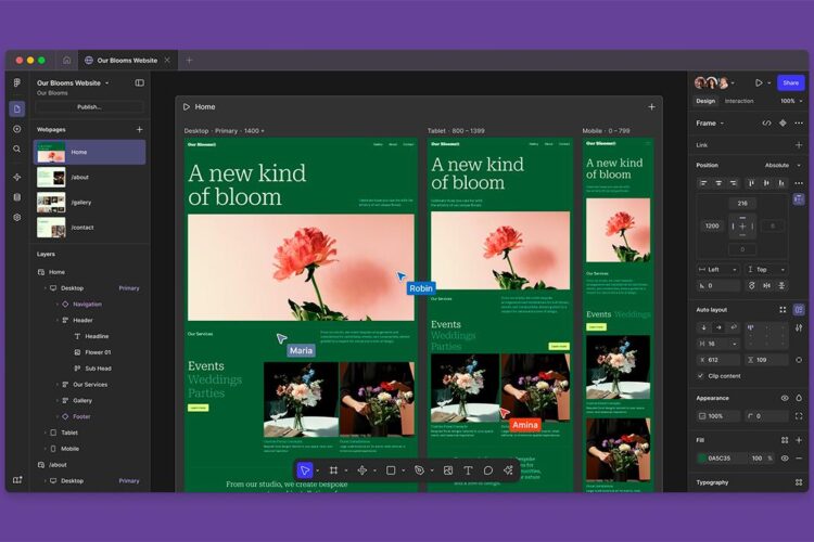 Cómo usar Figma para diseñar interfaces modernas en 2025