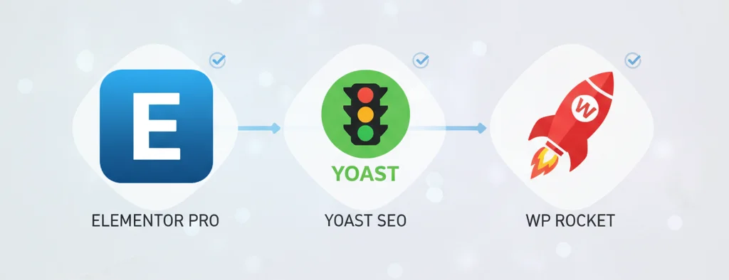 Plugins esenciales para diseño web WordPress profesional
