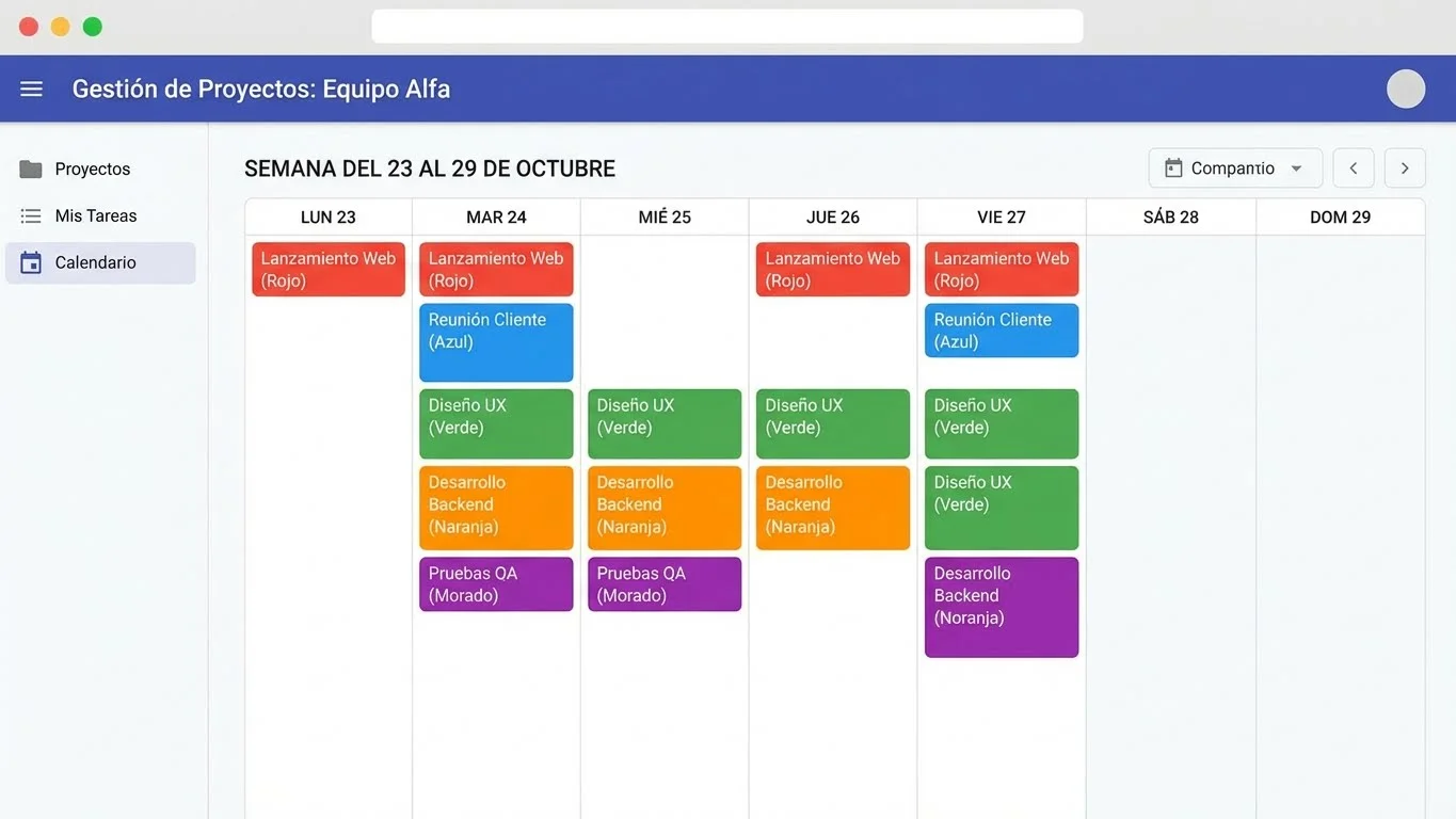 Calendario editorial