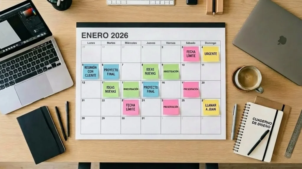 Organización del Calendario editorial