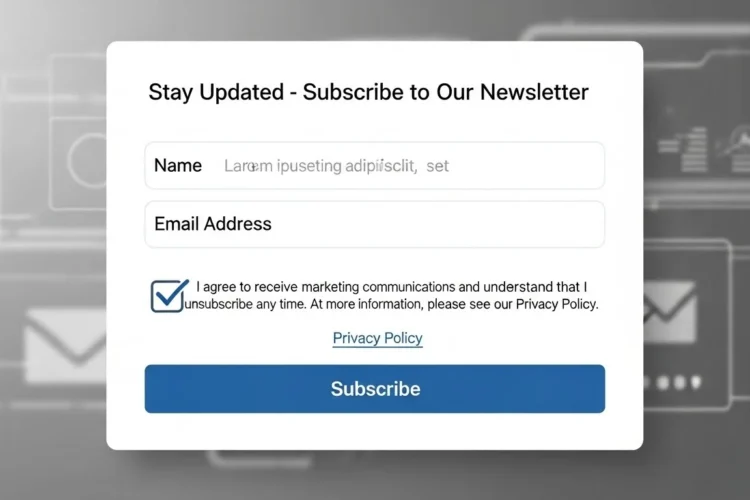 Email marketing, consentimiento legal
