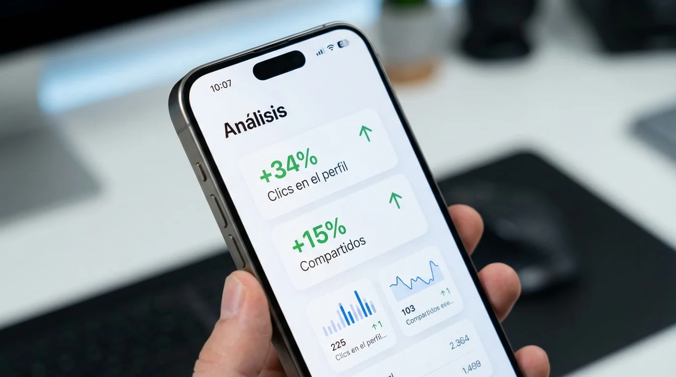 Métricas de conversión y KPIs redes sociales