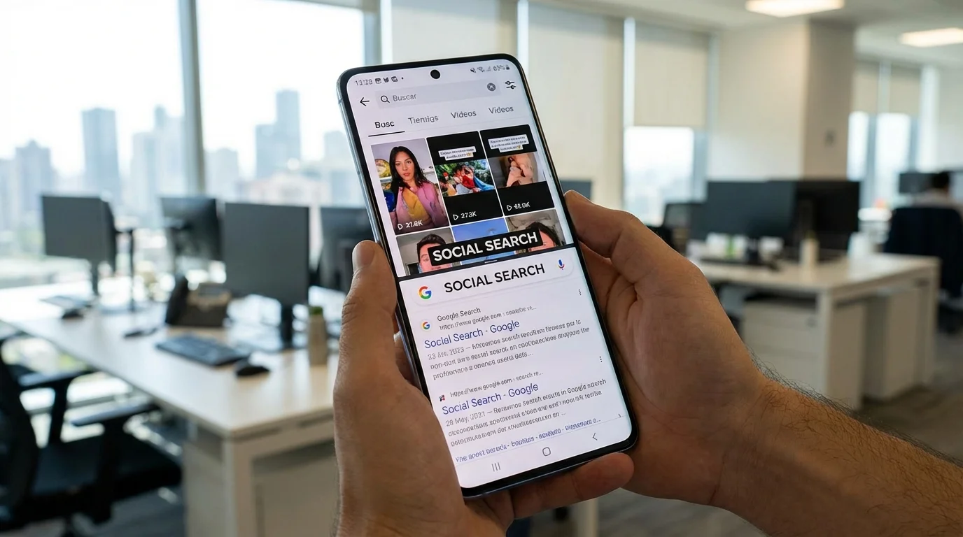 SEO multicanal, herramientas ia, búsqueda social