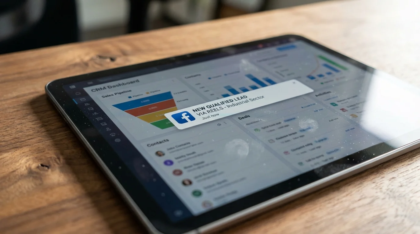 Reels Facebook en Redes sociales para generación de leads