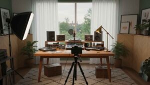 Iluminación para video: Trucos caseros para que tu contenido se vea de estudio profesional.