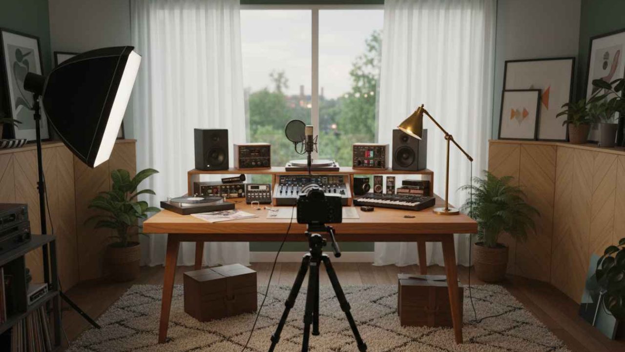Iluminación para video: Trucos caseros para que tu contenido se vea de estudio profesional.