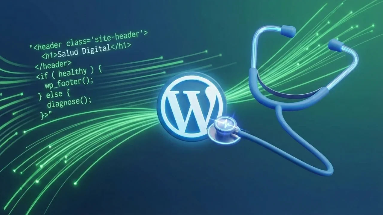 Salud del sitio web y plugins WordPress
