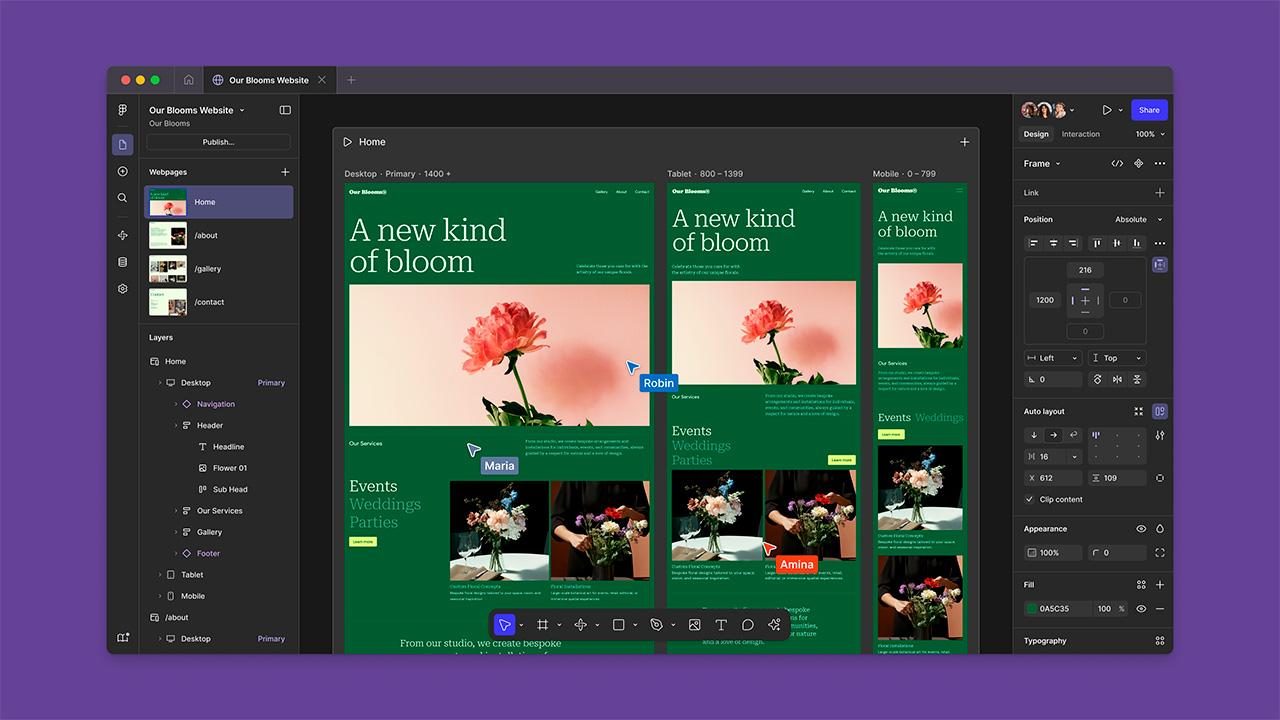 Cómo usar Figma para diseñar interfaces modernas en 2025